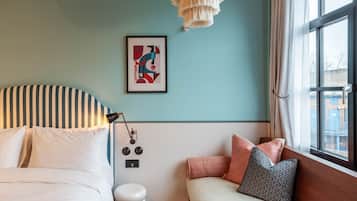 Studio | Premium bedding, memory-foam beds, in-room safe, individually decorated