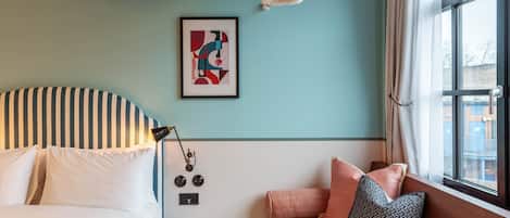 Studio | Premium bedding, memory foam beds, in-room safe, individually decorated