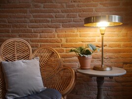 Sala de estar en el lobby