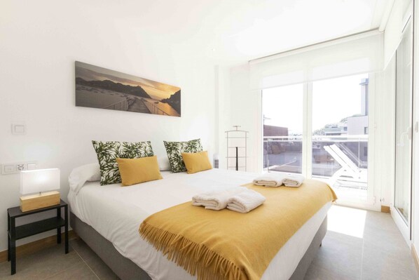 2 Schlafzimmer, Bügeleisen/Bügelbrett, kostenloses WLAN, Bettwäsche