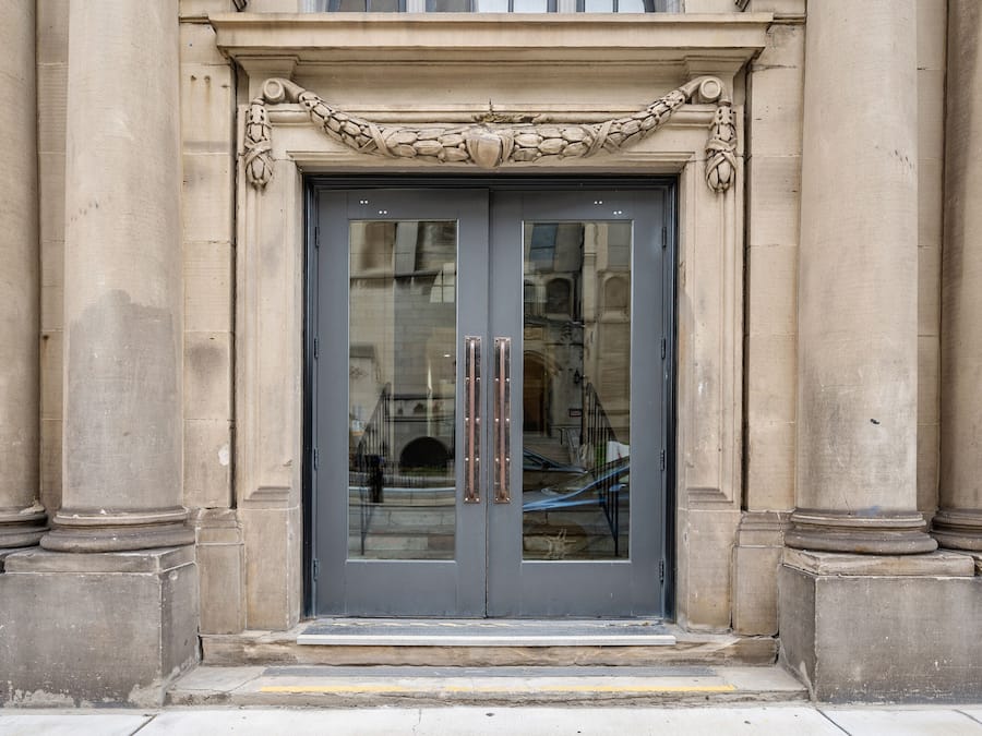 Entrada da propriedade