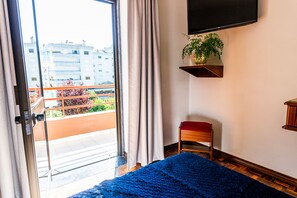 Twin Room, Balcony | Desk, free WiFi, bed sheets - Dona Amélia Hotel by RIDAN Hotels (Ourem)