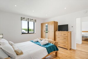 2 bedrooms, iron/ironing board, travel crib, WiFi