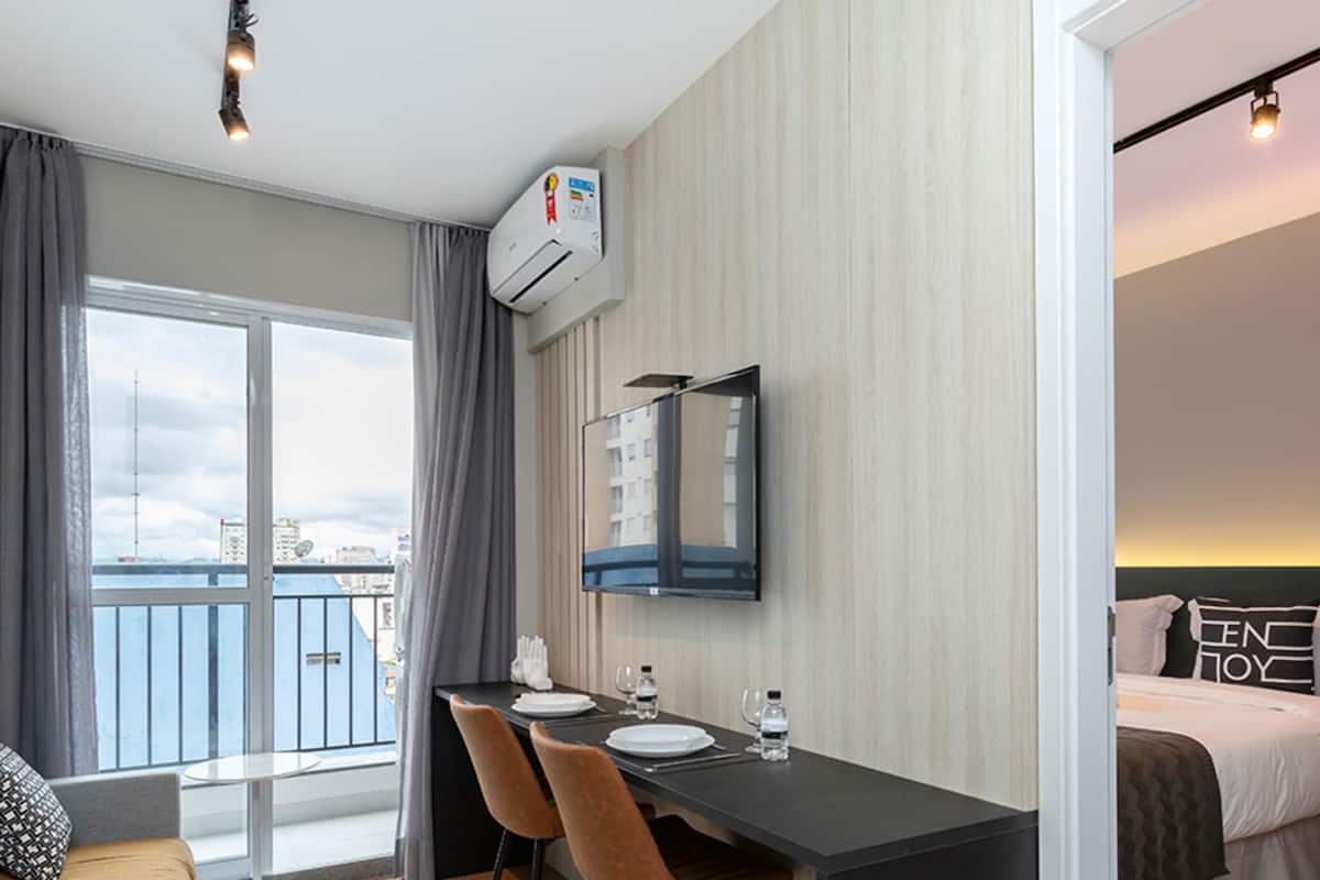 Superior-Apartment | 1 Schlafzimmer, individuell dekoriert, kostenloses WLAN, Bettwäsche