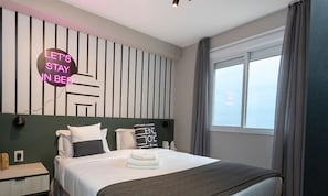 Estudio superior | Decoración individual, wifi gratis, ropa de cama