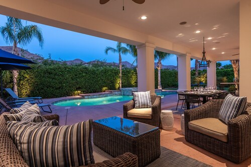 Luxury Estate Home in Andreas Hills All En Suite, Saltwater Pool & Spa, Fire Pit