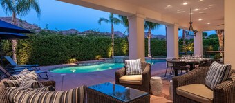 Luxury Estate Home in Andreas Hills All En Suite, Saltwater Pool & Spa, Fire Pit