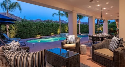 Luxury Estate Home in Andreas Hills All En Suite, Saltwater Pool & Spa, Fire Pit