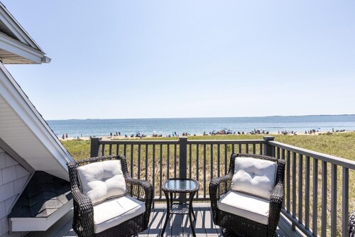 Spectacular Oceanfront Property Offering Bold Panoramic Views of Saco Bay !