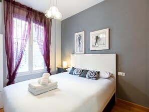1 bedroom, iron/ironing board, Internet, bed sheets