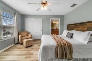 4 bedrooms, travel cot, WiFi, bed sheets
