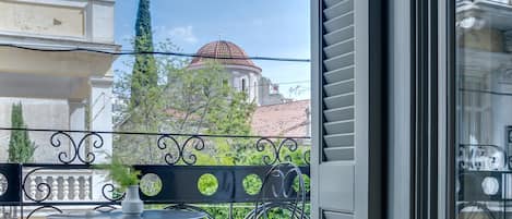 Deluxe Double Room, Balcony, City View | View from room