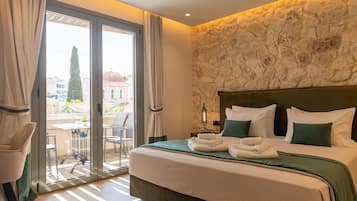 Suite Deluxe | 1 dormitorio, sábanas de algodón egipcio, ropa de cama de alta calidad