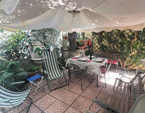 Restauration en plein air
