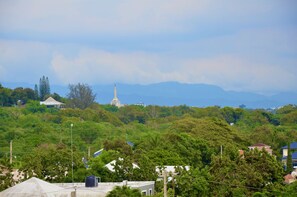 Blick von der Unterkunft