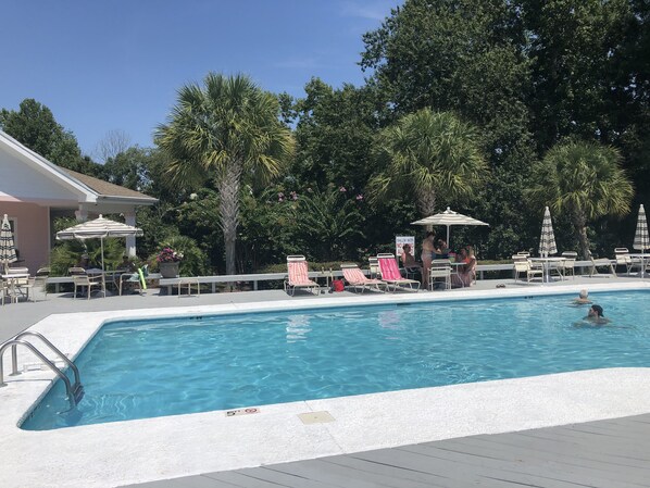 Indoor pool, outdoor pool