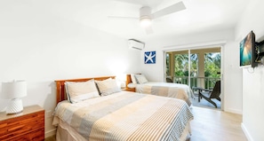 2 habitaciones, escritorio, tabla de planchar con plancha y wifi
