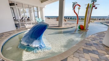 Indoor pool, a heated pool