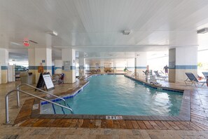 Indoor pool, a heated pool