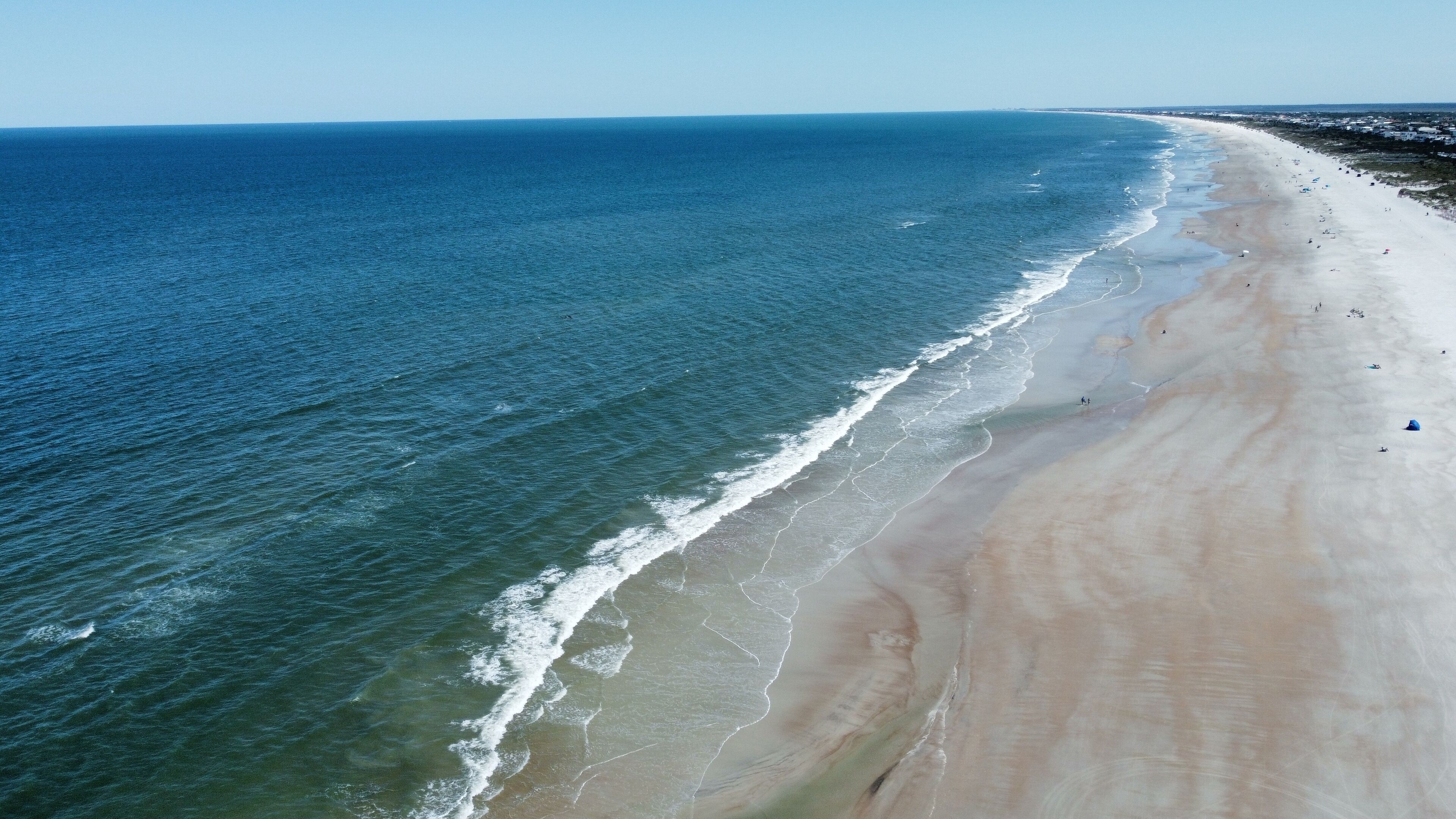 Drone view of our great beach.