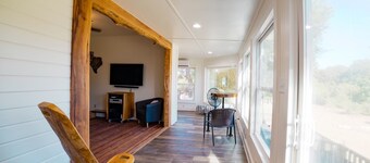 The Lodge on Salado Creek includes golf cart