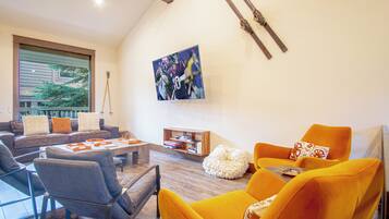 Flat-screen TV, Netflix, streaming services