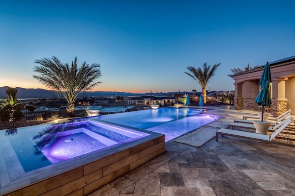 Spa and pool area.