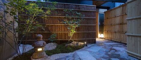 Façade de l’hébergement