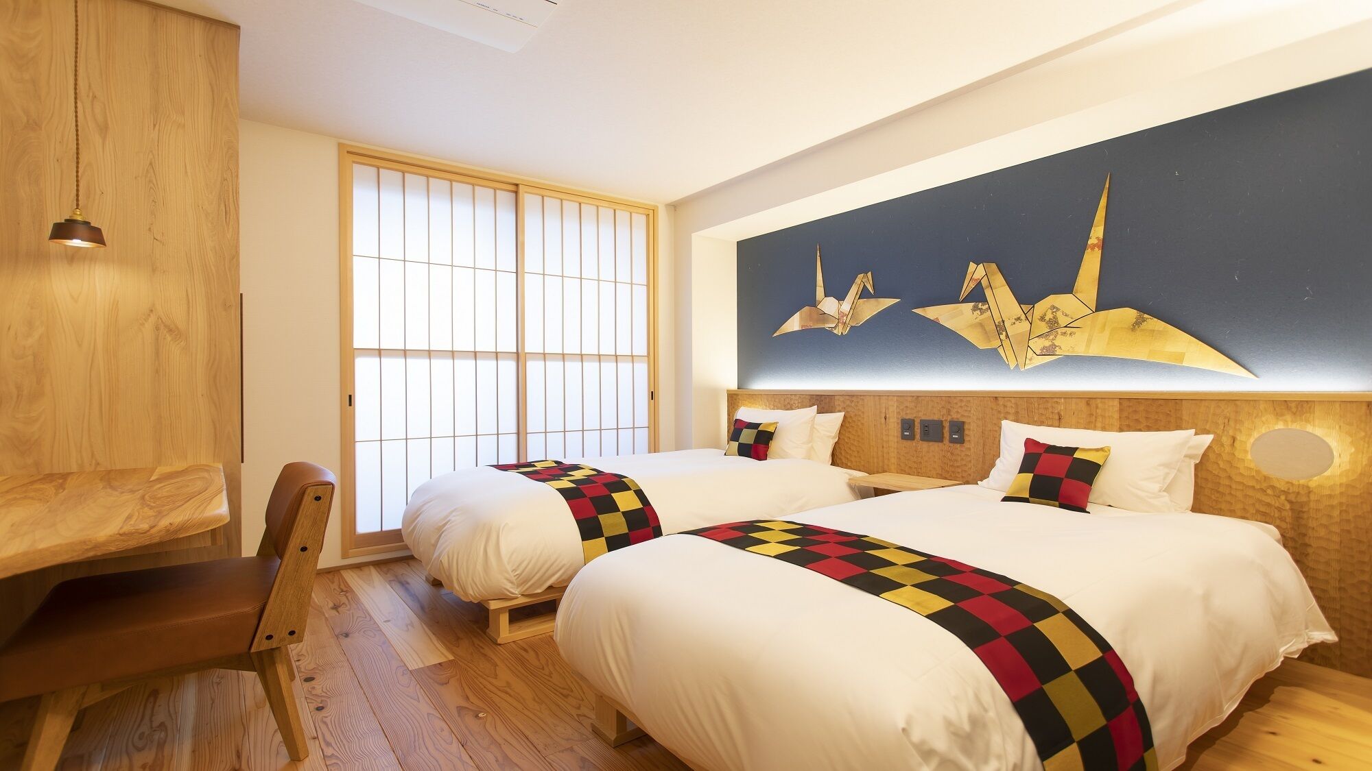 Hypo-allergenic bedding, free minibar, in-room safe