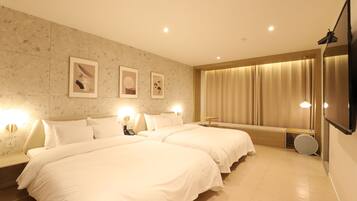 Family Twin Room | Free WiFi, bed sheets