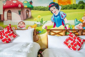Quadruple Room | Individually decorated, individually furnished, desk, blackout drapes - I Life Zili (Ji'an)