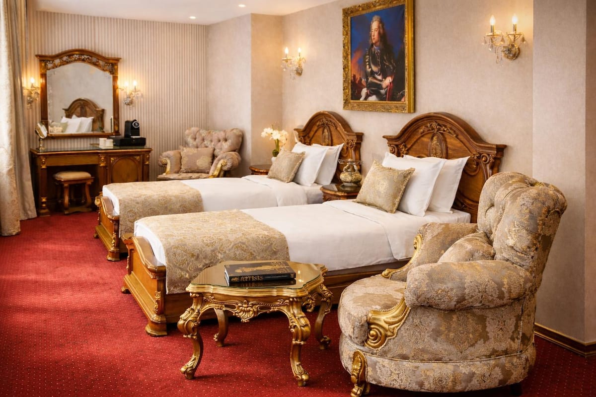 Chambre Deluxe avec lits jumeaux (Grand) | Literie de qualité supérieure, minibar, coffres-forts dans les chambres