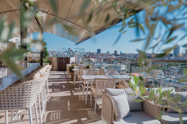 Terrasse sur le toit