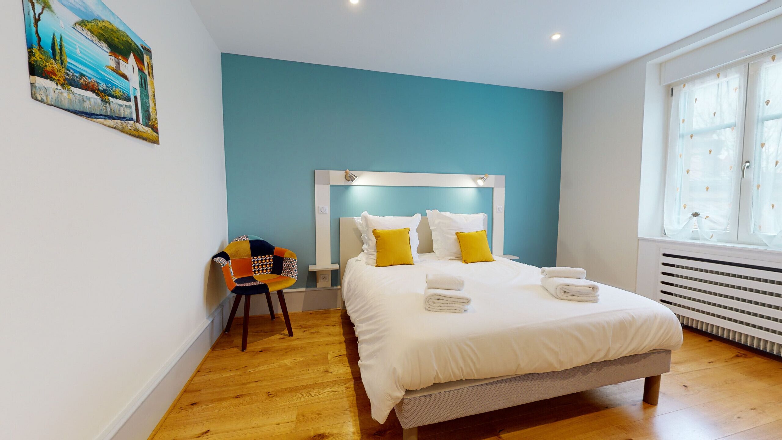 3 soveværelser, strygejern/strygebræt, gratis Wi-Fi, sengetøj