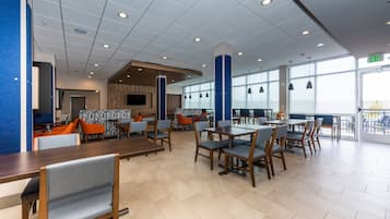 Free daily self-serve breakfast