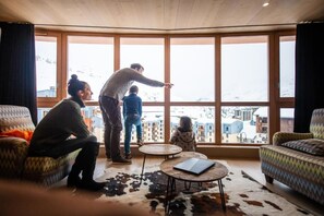 Uitzicht vanuit accommodatie