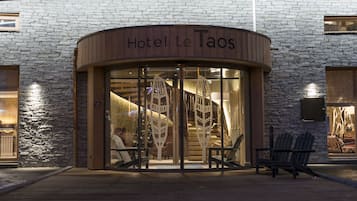Façade de l’hébergement