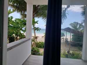 Luxury Villa, 3 Bedrooms, Sea View, Beachfront | Desk, laptop workspace, iron/ironing board, free WiFi - Biserka House (Kiwengwa)