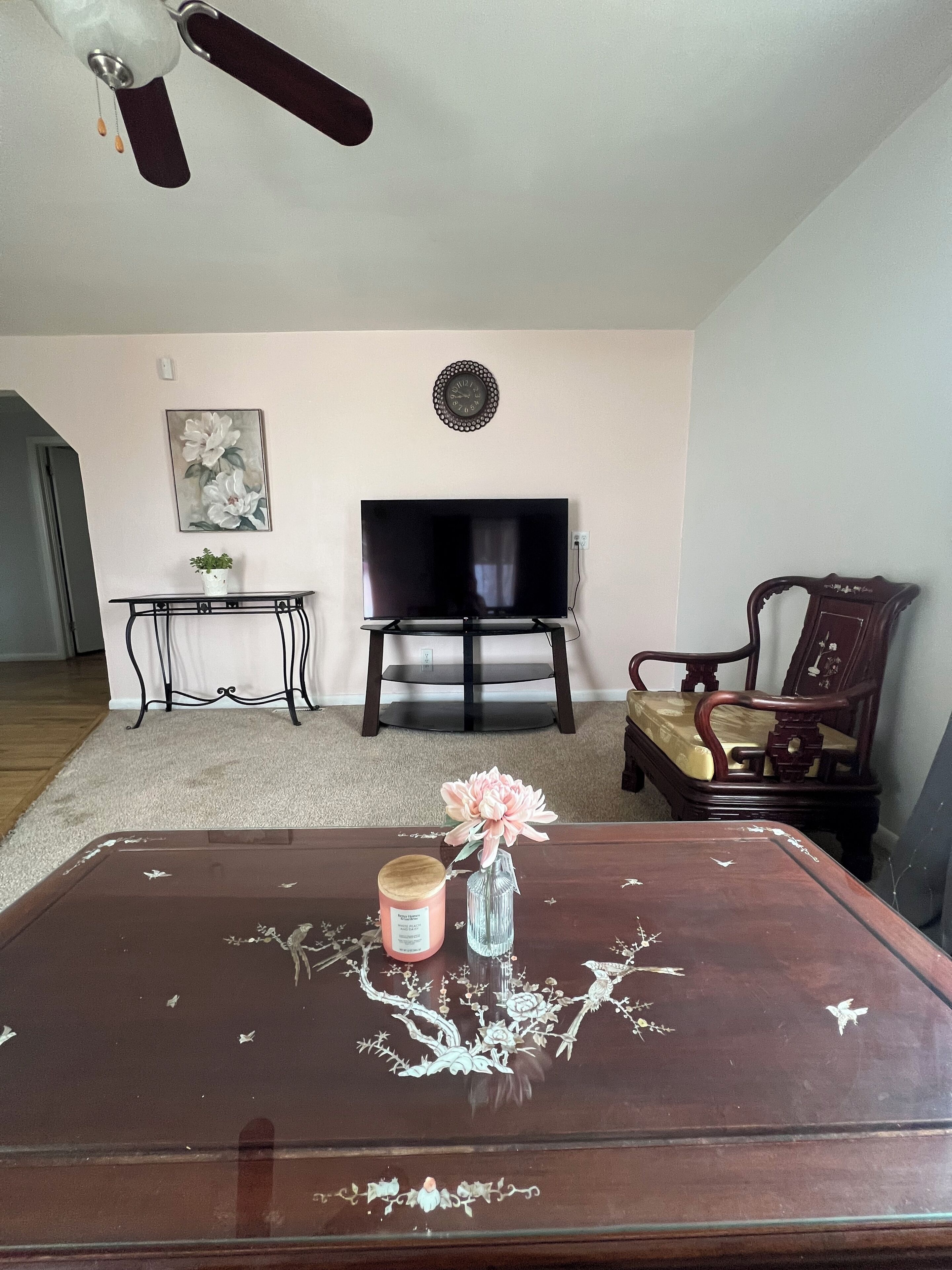 Smart TV, DVD player, video library