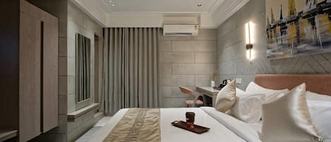 Soundproofing, free WiFi, bed sheets, wheelchair access