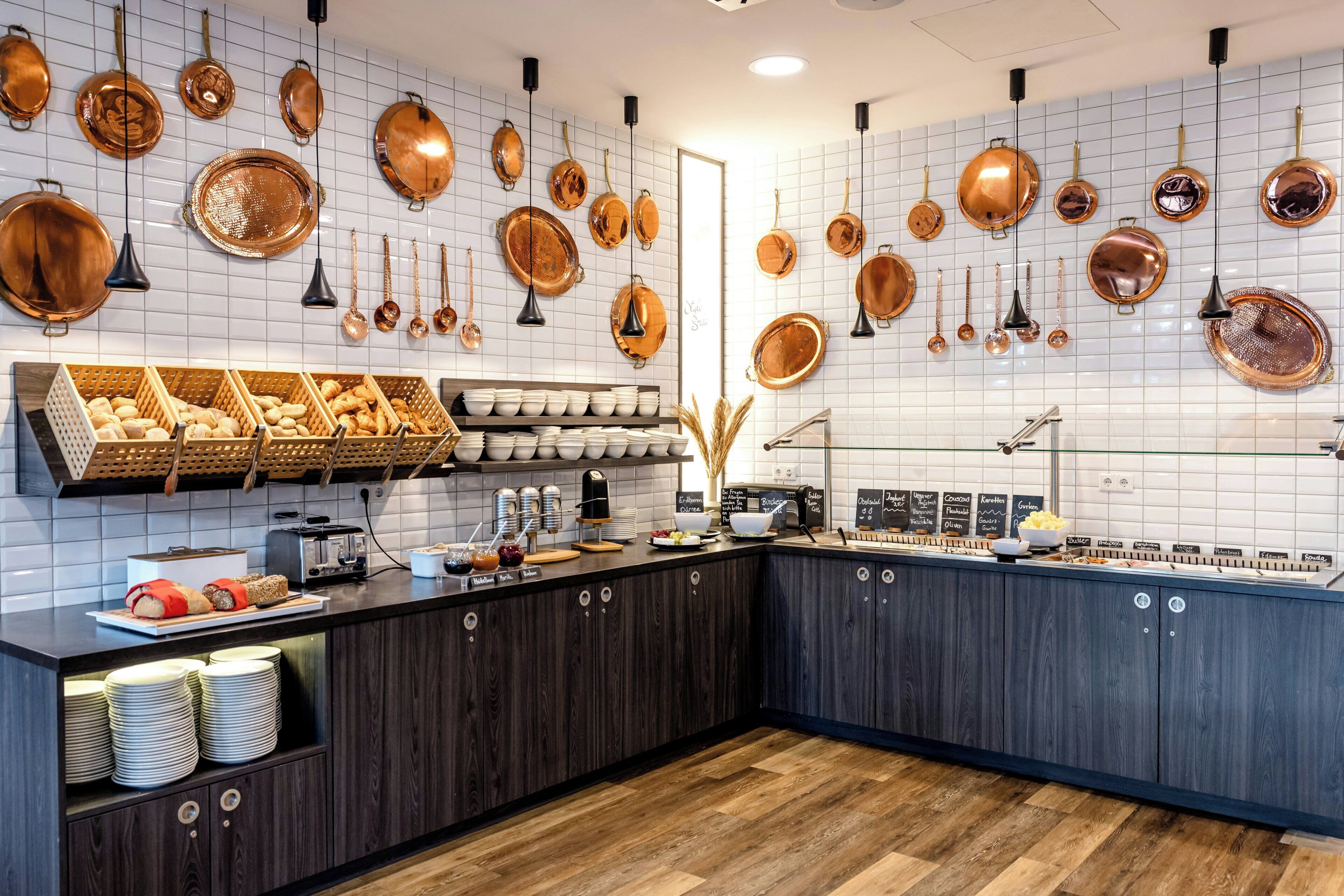Tägliches Frühstücksbuffet gegen Gebühr