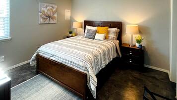 2 chambres, fer et planche à repasser, Wi-Fi, literie fournie