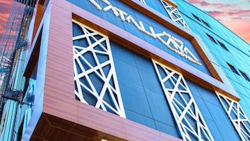 Majoituspaikan julkisivu