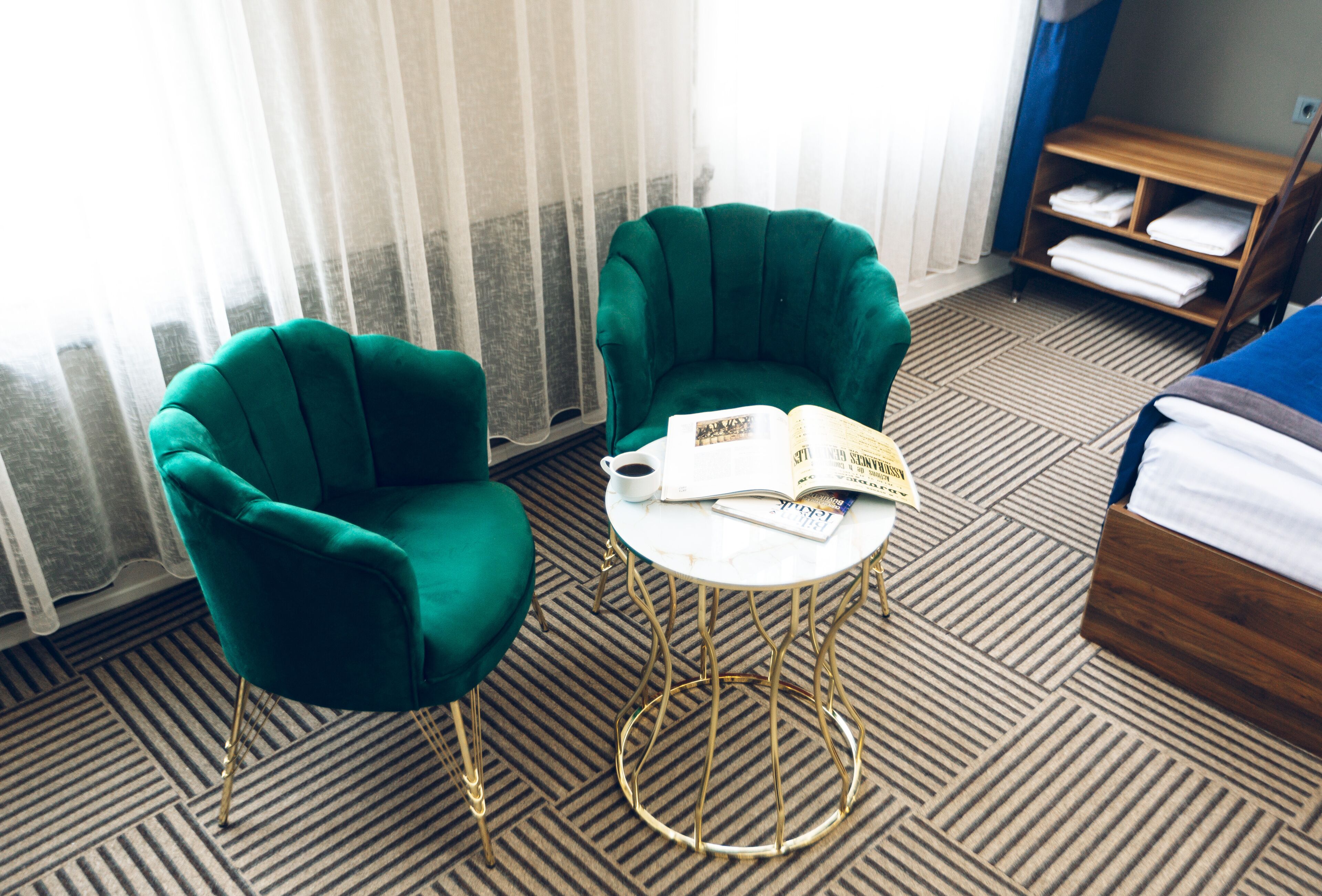 deluxe double room | free minibar items, desk, laptop workspace, free wifi