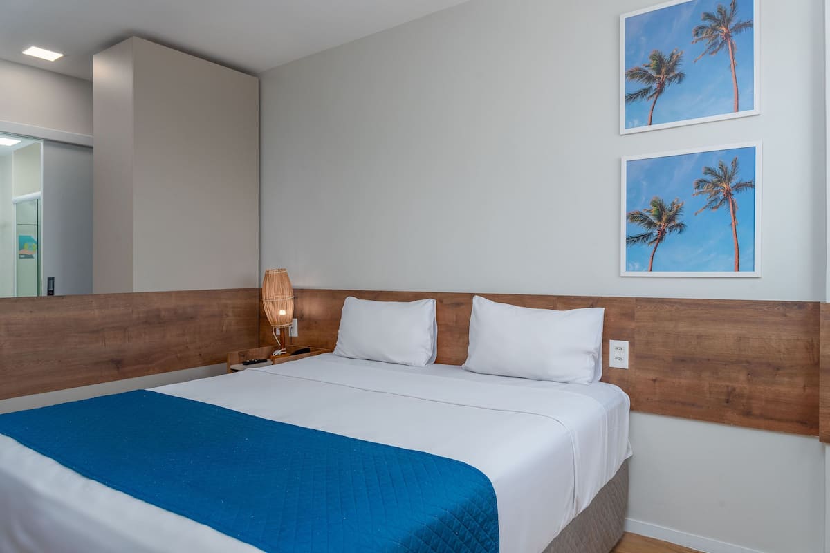Minibar, in-room safe, desk, blackout curtains
