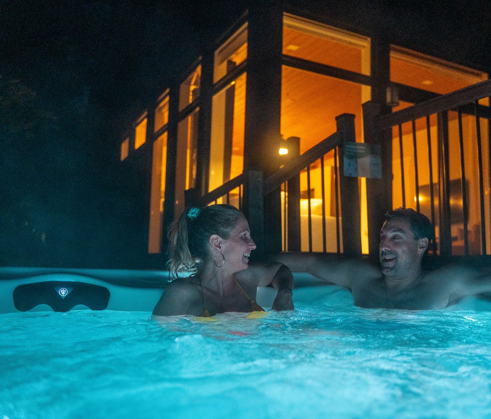 Bain à remous extérieur