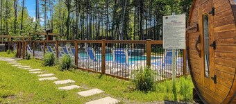 ⭐ Le Marco-Polo de Portneuf : Open to nature 🔭 Private SPA Swimming pool Sauna ⭐