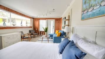 1 habitación, tabla de planchar con plancha, cuna de viaje y wifi