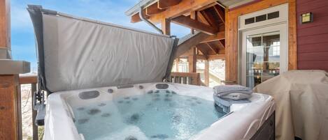 Bain à remous extérieur