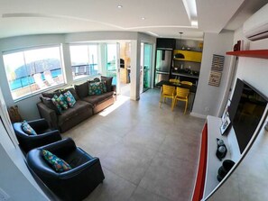 Smart TV - Linear penthouse, Porto Real Resort, Angra do Reis (RJ)